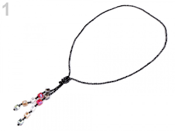 Náhrdelník z broušených korálků