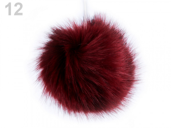 Kožešinová bambule Ø9 cm