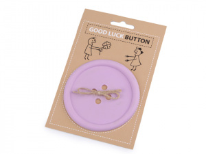 Knoflík pro štěstí / podtácek