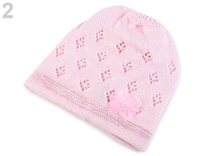 Dívčí pletená čepice Capu