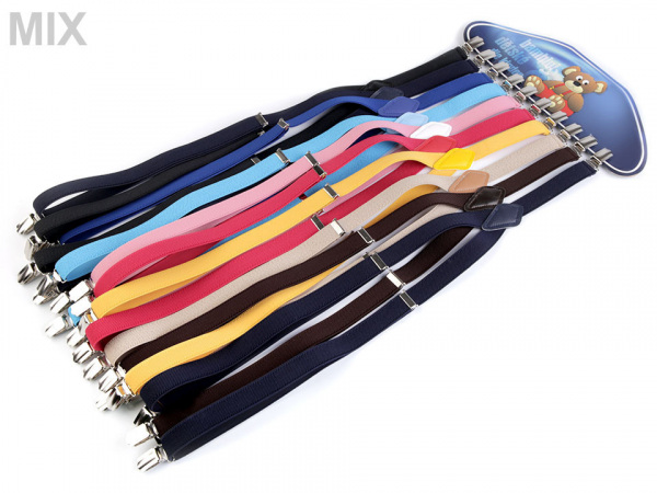 Dětské šle jednobarevné