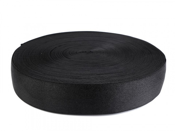 Saténová pruženka šíře 40 mm