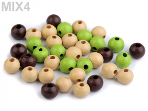 Dřevěné korálky Ø8 mm
