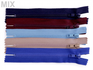 Kostěný zip No 5 délka 16 cm