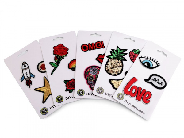 Design sada nažehlovaček