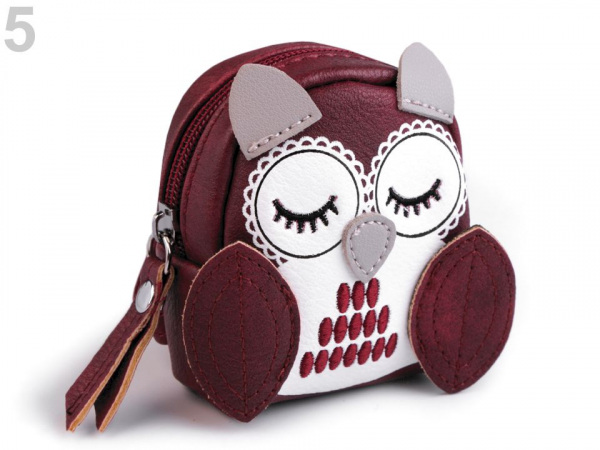 Klíčenka / pouzdro / batůžek sova