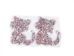 Nažehlovací kočka s kamínky