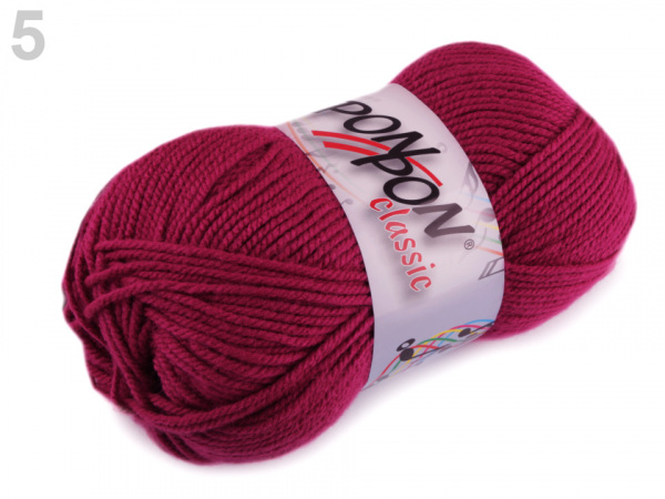 Pletací příze Ponpon Classic 100 g