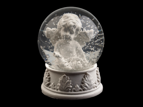 Sněžítko s andělem