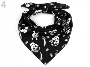 Bavlněný šátek pirát 65x65 cm