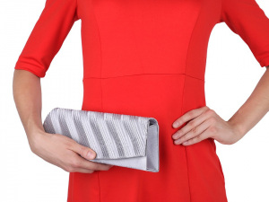 Kabelka - psaníčko saténové