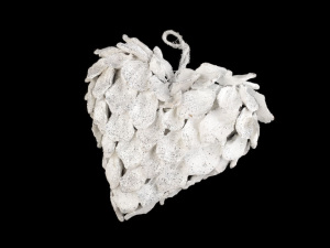 Vánoční dekorace stromeček, srdce