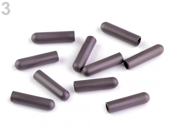Plastová koncovka na šnůrky 6x22 mm