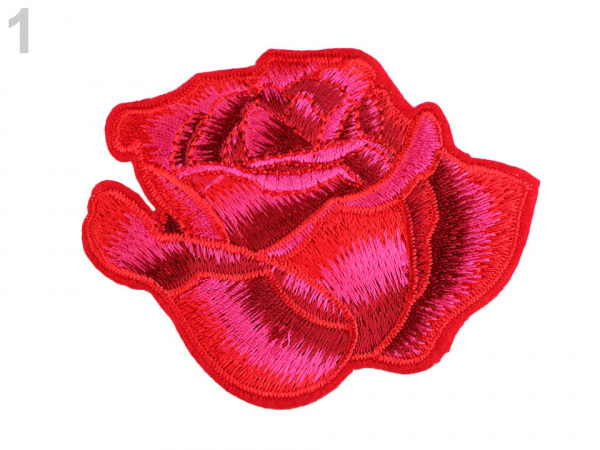 Nažehlovačka na rifle růže