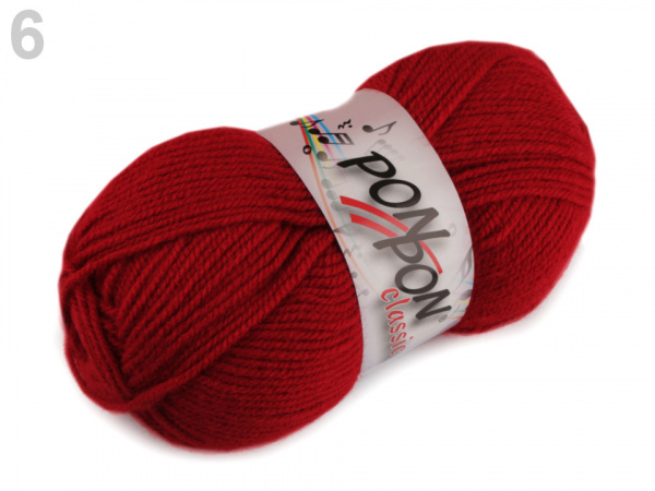 Pletací příze Ponpon Classic 100 g