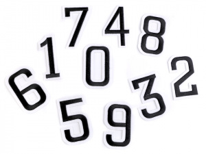 Nažehlovačka čísla