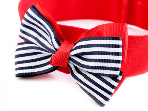 Dětská elastická čelenka do vlasů námořnická