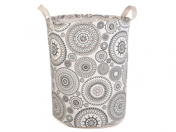 Lněný koš 35x44 cm