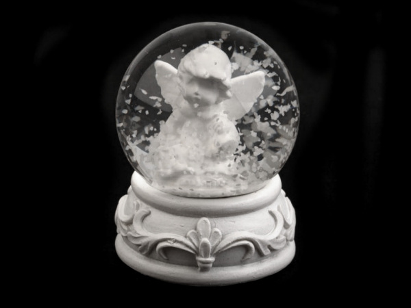 Sněžítko s andělem