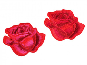 Nažehlovačka na rifle růže