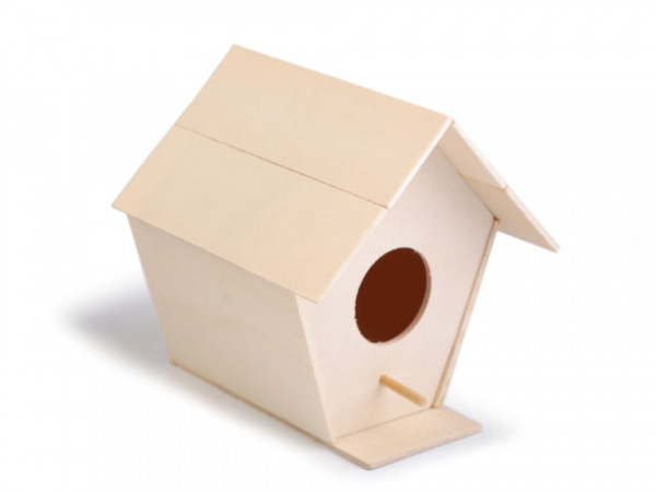 Kreativní sada - dřevěná ptačí budka