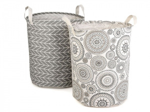 Lněný koš 35x44 cm