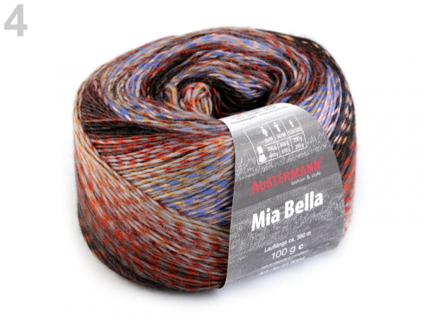 Pletací příze Mia bella 100 g