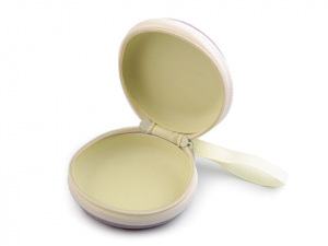 Kovové pouzdro Ø7 cm sova