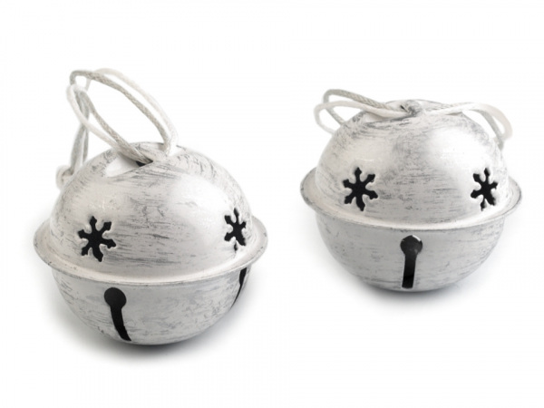 Vánoční rolničky vintage Ø40 mm