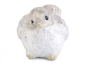 Vánoční / zimní ptáček s glitry