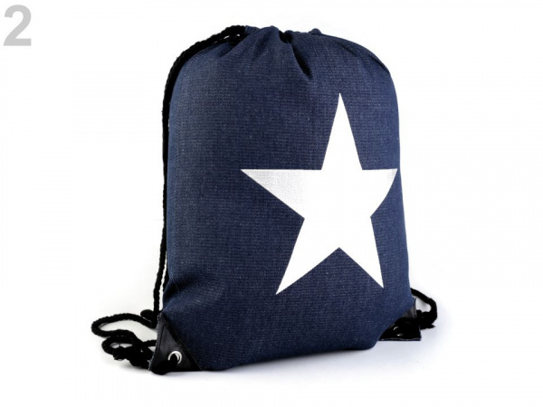 Vak na záda kotva / hvězda