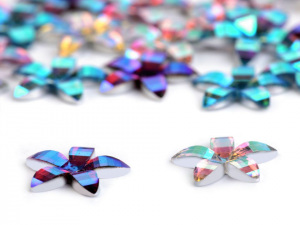 Broušený květ našívací Ø12 mm