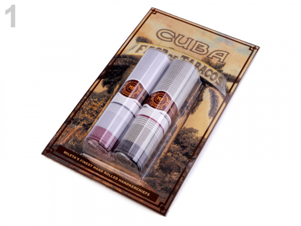 Pánský kapesník / dárková sada Doutník