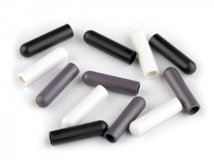 Plastová koncovka na šnůrky 6x22 mm