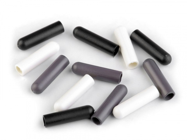 Plastová koncovka na šnůrky 6x22 mm