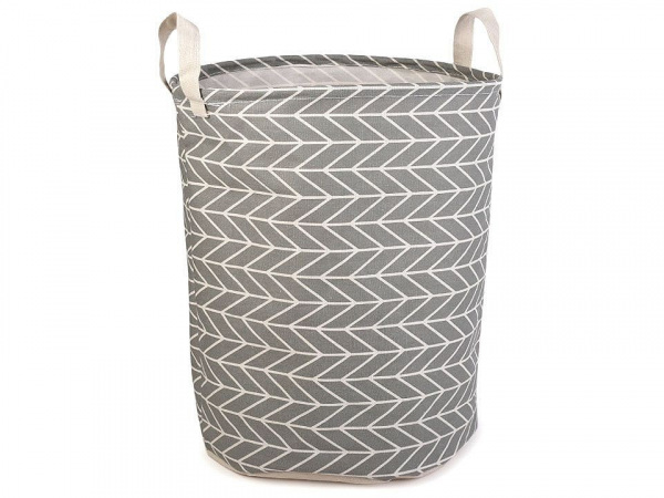 Lněný koš 35x44 cm