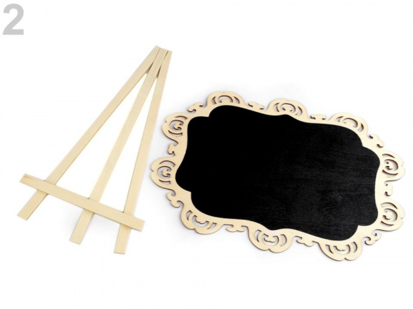 Tabulka srdce se stojánkem