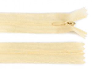 Spirálový zip skrytý No 3 délka 60 cm dederon