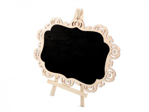 Tabulka srdce se stojánkem