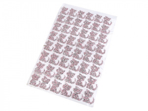 Nažehlovací kočka s kamínky