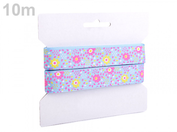 Stuha květy šíře 25 mm