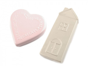 Zvlhčovač vzduchu srdce, domeček