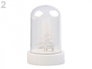 Svítící dekorace - domeček, stromečky