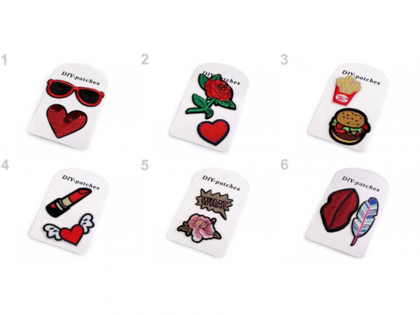 Design sada nažehlovaček