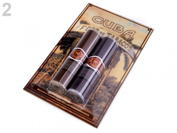 Pánský kapesník / dárková sada Doutník