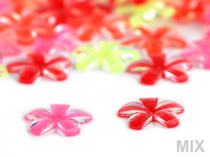 Broušený květ našívací Ø10 mm