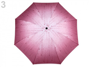 Dámský skládací deštník kapky