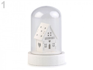 Svítící dekorace - domeček, stromečky