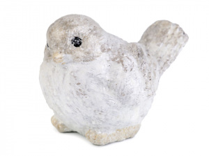 Vánoční / zimní ptáček s glitry