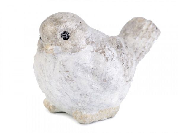 Vánoční / zimní ptáček s glitry